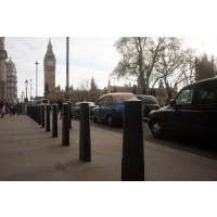 Słupek antyterrorystyczny stały ATG ACCESS WESTMINSTER płytki montaż