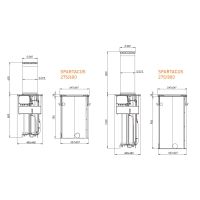 Automatyczny słupek hydrauliczny BENINCA RISE SPARTACUS 275