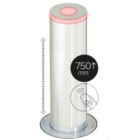 Słupek zabezpieczający wysuwany automat BENITO PLAZA Ø220 x 750mm