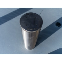 Słupek zabezpieczający wysuwany półautomat BENITO PLAZA Ø114 x 500mm