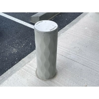 Słupek zabezpieczający, betonowy BENITO PETRUS LED Ø220 x 800mm