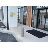 Słupek zabezpieczający, betonowy BENITO PETRUS LED Ø220 x 800mm