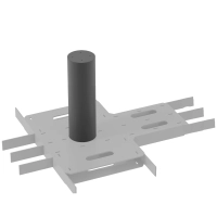 Słupek antyterrorystyczny stały BENITO DEFENDER M50 Ø275 x 900mm