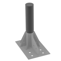 Słupek antyterrorystyczny stały BENITO DEFENDER M50 Ø275 x 1000mm