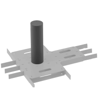 Słupek antyterrorystyczny stały BENITO DEFENDER M50 Ø275 x 1000mm