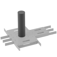 Słupek antyterrorystyczny stały BENITO DEFENDER M50 Ø275 x 1200mm