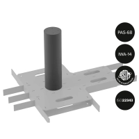 Słupek antyterrorystyczny stały BENITO DEFENDER M50 Ø275 x 900mm