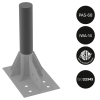 Słupek antyterrorystyczny stały BENITO DEFENDER M50 Ø275 x 900mm