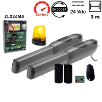 Zestaw automatyki CAME ATI SAFE TOP do bram skrzydłowych o dł. do 3m 24V - ATI30DGF SZYBKI