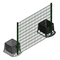 Ogrodzenie panelowe tymczasowe CLD FenceSafe Dulok Lite