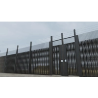 Brama skrzydłowa antyterrorystyczna CLD LockMaster S4 - wysokiego bezpieczeństwa