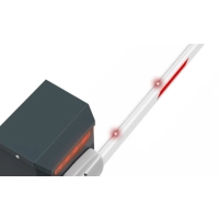 Aluminiowy wysięgnik, prostokątny profil 65x38mm z podporą. PASS24NET