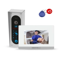 Zestaw wideodomofonowy ELPROD SET-VZK711 kaseta slim vid 1nr z monitorem 711ahd - szyfrator, RFID