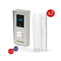 Zestaw domofonowy ELPROD SET-ES2NR kaseta easy slim nr2 z unifonem UNEASY - RFID