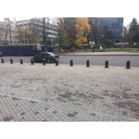 Słupek parkingowy hydrauliczny automatyczny CSA300/12 sr. 273 wys. 500