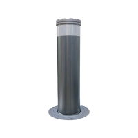Słupek parkingowy gazowy półautomatyczny PALMO 140/4 INOX sr. 140 wys. 500