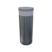 Słupek parkingowy stały LIBRA FLI 200/4 INOX sr. 206 wys. 500
