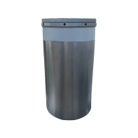 Słupek parkingowy stały LIBRA FLI 300/4 INOX sr. 273 wys. 500