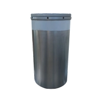 Słupek parkingowy wyjmowany BLINDO 300/4 INOX sr. 273 wys. 500