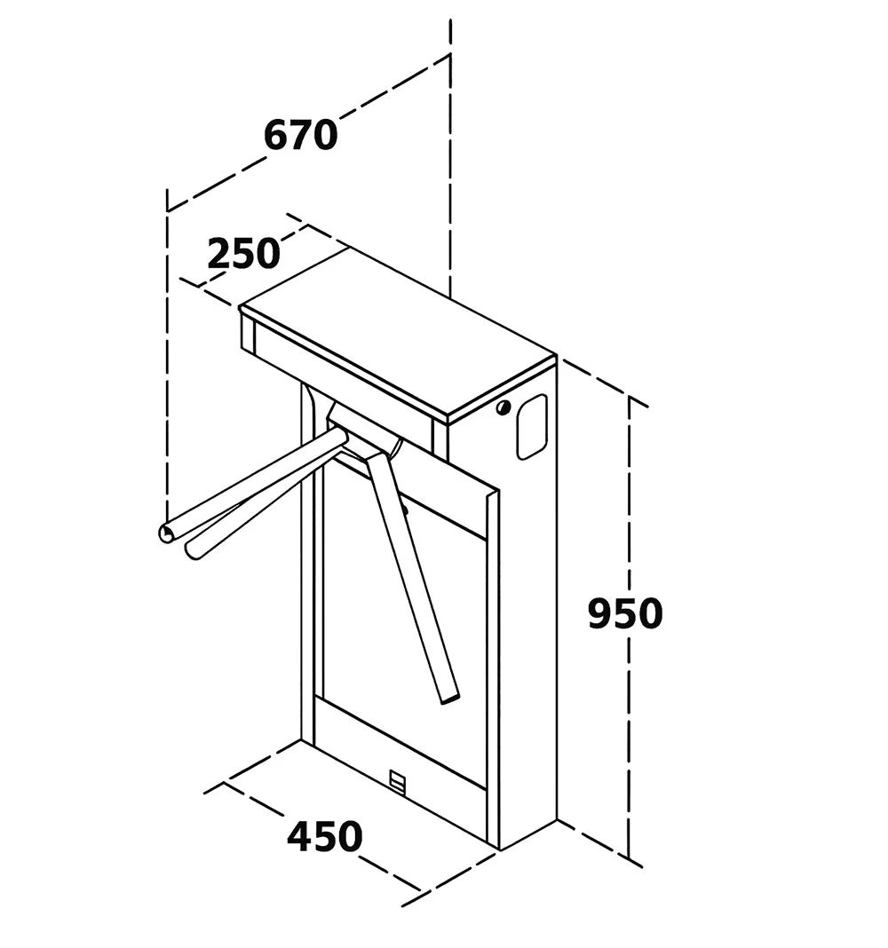 WYMIARY TRIOPDU T345 MAKIM