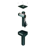 Słupek parkingowy hydrauliczny automatyczny FADINI CORAL 1050L 100/500