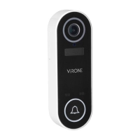 Zestaw wideodomofon dzwonek VIRONE LAYO VDB-1 - WiFi Tuya
