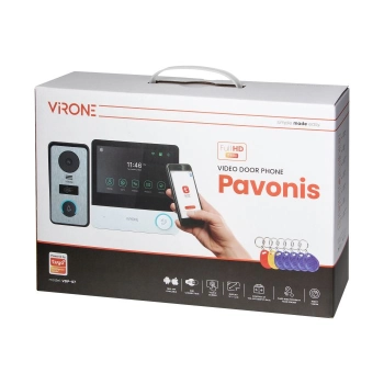 Zestaw wideodomofon VIRONE PAVONIS VDP-67 jednorodzinny