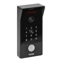Zestaw wideodomofon VIRONE MAILO VDP-70/W jednorodzinny