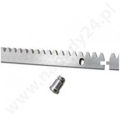 Listwa zębata metalowa 10mm z zamkami (cena za 1m)