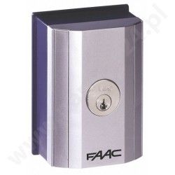 Przełącznik kluczykowy FAAC T10E natynkowy lub na kolumnie