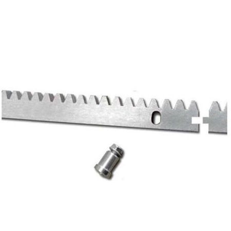 Listwa zębata metalowa 8mm z zamkami