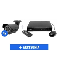 MONITORING VIDILINE 4 KAMERY AHD 4MPIX HDD 1TB