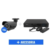 ZESTAW MONITORINGU AHD 16 KAMER VIDILINE 4MPIX DYSK 1TB