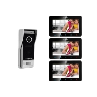 VIDI-VDP-7S-B-3 Wideodomofon z 3 monitorami 7" Black