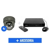 MONITORING VIDILINE 4 KAMERY AHD 2MPIX HDD 1TB