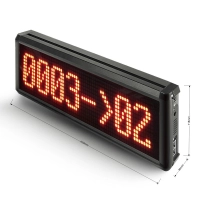 KALER - GEN-500 - Kolejkowy wyświetlacz LED