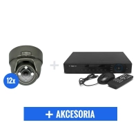 KOMPLETNY MONITORING AHD 12 KAMER VIDILINE 2MPIX