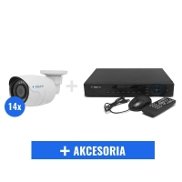 KOMPLETNY MONITORING AHD 14 KAMER VIDILINE 4MPIX