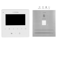 Skrzynka z wideodomofonem Vidos DUO S1201A-SKM / M1022W