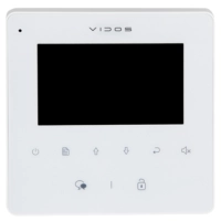 Skrzynka z wideodomofonem Vidos DUO S1401D-SKM / M1022W