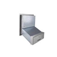 Skrzynka z wideodomofonem Vidos DUO S1401D-SKM / M1021W