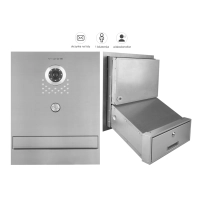 Skrzynka z wideodomofonem Vidos S551-SKM + M670W
